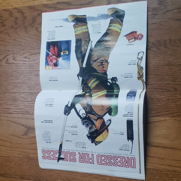 Vintage Y2K Kids Discover Magazine Firefighters Volume 13 Issue 6 June 2003 - Picture 6 of 11